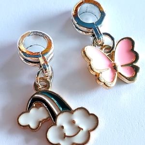Charms. NWOT.  Fits in Pandora Bracelet.